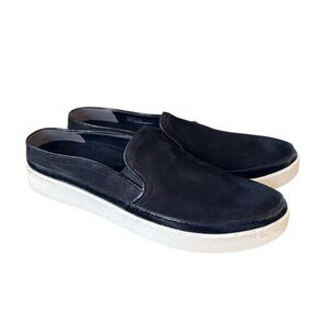 Vionic Effortless Black Nubuck Suede Slip On Sneaker Size 11